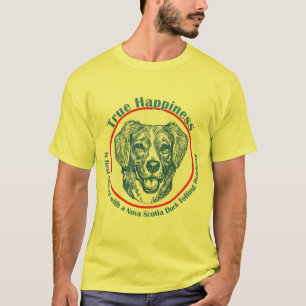T-shirt Chien d'arrêt de tintement de véritable de bonhe