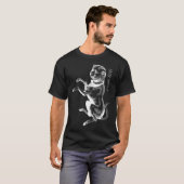 T-shirt Chien d'art bizarre (Devant entier)