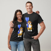 T-shirt Chien Darts Dart (Unisexe)