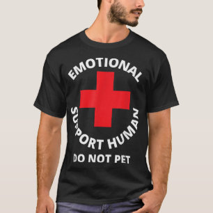 T-shirt Chien d'Assistance Emotionnel Ne Pas Caresser Chie