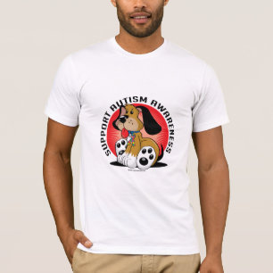 T-shirt Chien d'autisme