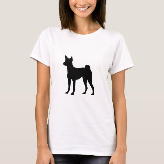T-shirt Chien de Basenji (Devant)