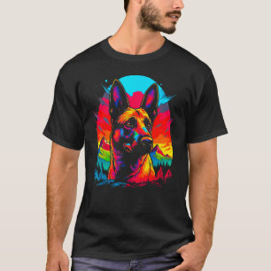 T-shirt Chien de Belgique Malinois Design