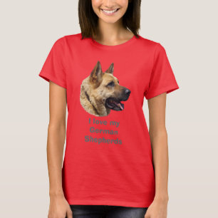 T-shirt Chien de berger allemand alsacien