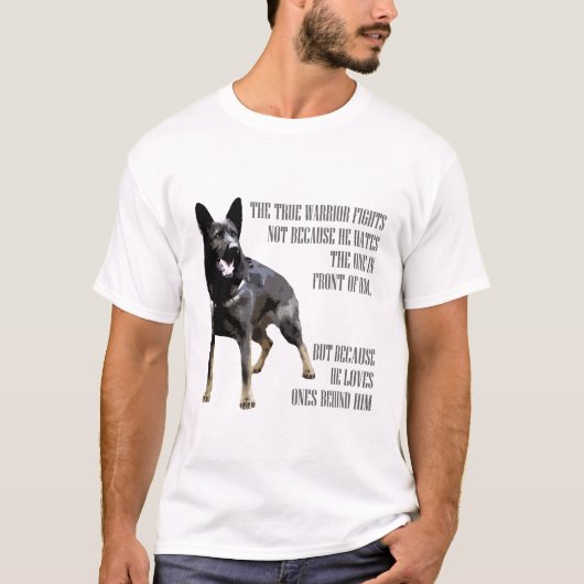 T-shirt Chien de berger allemand - GSD (Devant)