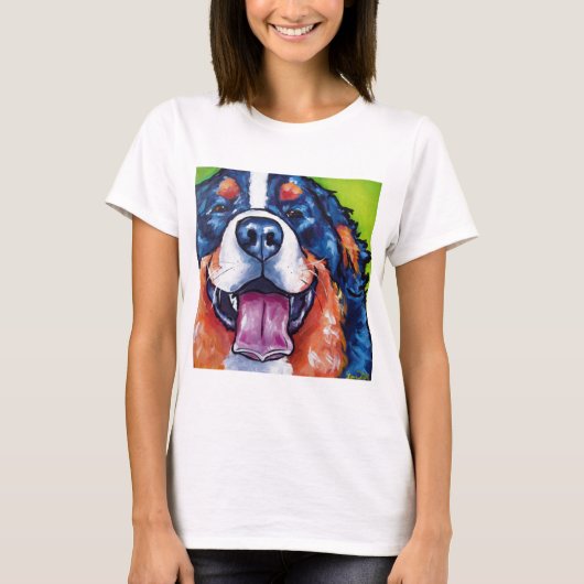 T-shirt Chien de Bernese Mt (Devant)