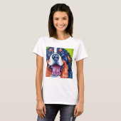 T-shirt Chien de Bernese Mt (Devant entier)