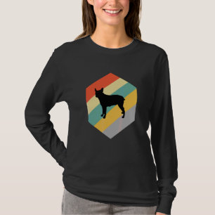 T-shirt Chien de Bétail à Queue Tompue Australien Dessin V