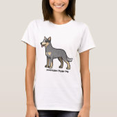 T-shirt Chien de bétail australien (Devant)