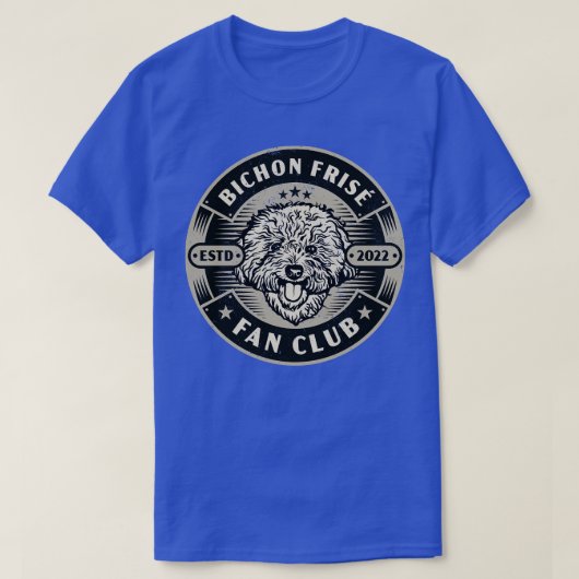 T-shirt Chien de Bichon Frise (Design devant)