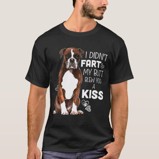 T-shirt Chien de boîte de boxe (Devant)