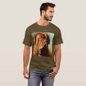 T-shirt Chien de Bordeaux (Devant entier)