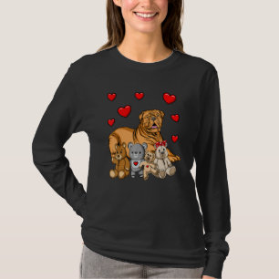 T-shirt Chien de Bordeaux peluché jouet