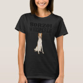 T-shirt Chien de Borzoi Wisperer (Devant)