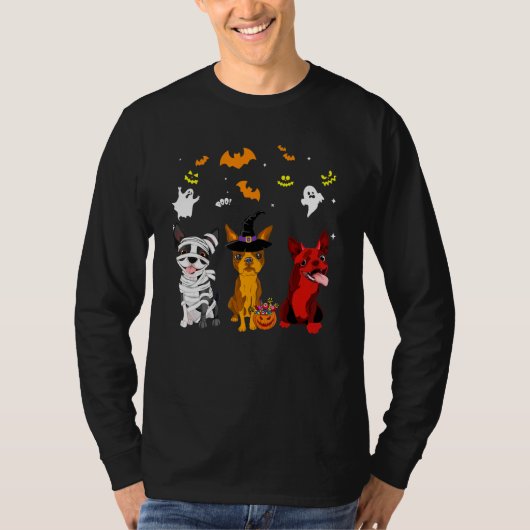 T-shirt Chien de Boston Terrier (Devant)