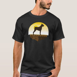 T-shirt Chien de boxe allemand Retro 14