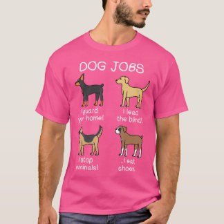 T-shirt Chien de boxe de Dog Jobs