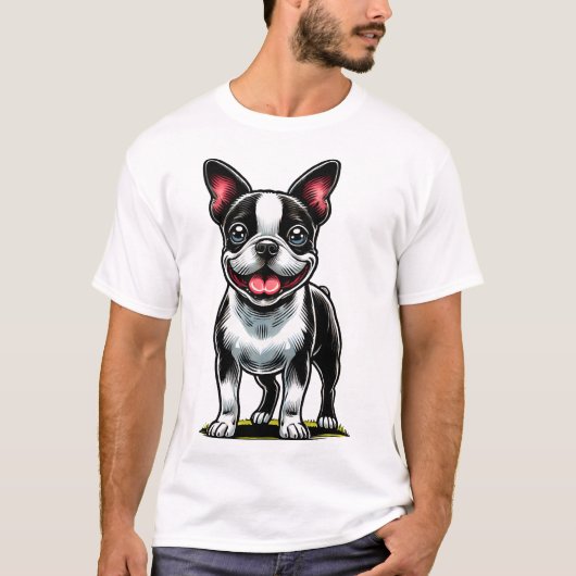 T-shirt Chien de Bustie doux (Devant)