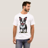 T-shirt Chien de Bustie doux (Devant entier)