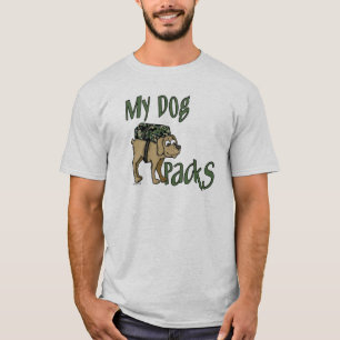 T-shirt Chien de camp