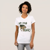 T-shirt Chien de camp (Devant entier)