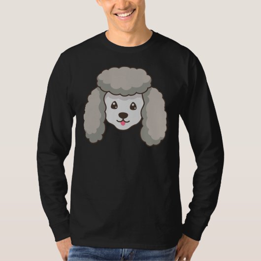 T-shirt Chien de caniche (Devant)