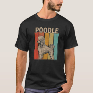 T-shirt Chien de caniche en état de détresse Hommes Femmes