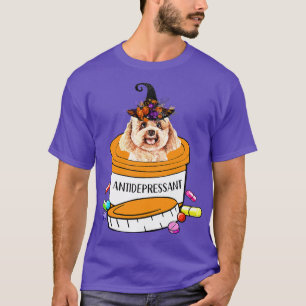 T-shirt Chien de caniche mignon
