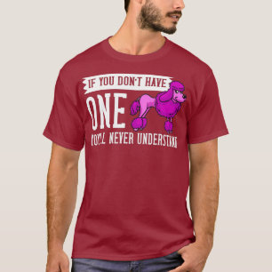 T-shirt Chien de caniche standard Chien Chien Chien Chien