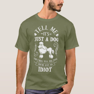 T-shirt Chien de caniche standard Chien Chien Chien Chien