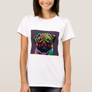 T-shirt Chien de carlin