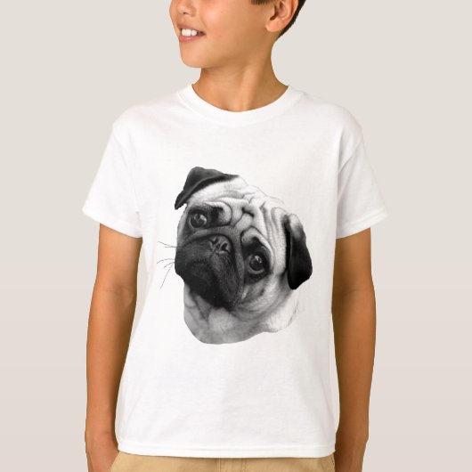 T-shirt Chien de carlin (Devant)