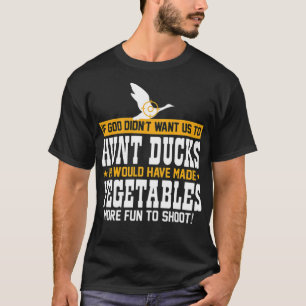 T-shirt chien de chasse de canard imprimer laboratoire de