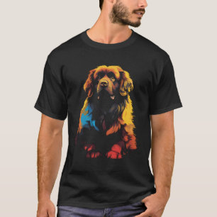 T-shirt Chien de chien de Terre-Neuve