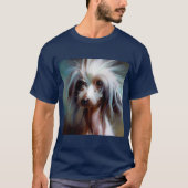 T-shirt Chien de Chine arrêté (Devant)