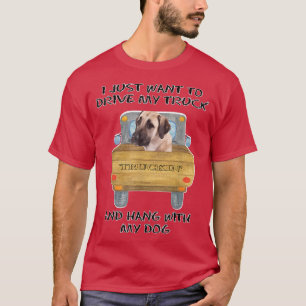 T-shirt Chien de conduite de camion Chien de berger anatol