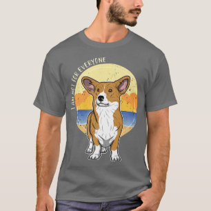 T-shirt Chien de Corgi gallois Vintage1643