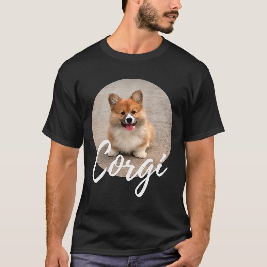T-shirt Chien de Corgi T (Devant)
