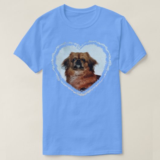 T-shirt Chien de Cute Pekingese (Design devant)
