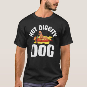 T-shirt Chien de Diggity Hot