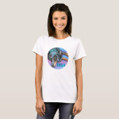 T-shirt Chien de diva (Devant entier)