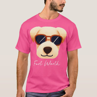 T-shirt Chien de Fort Worth