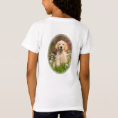 T-Shirt Chien de Golden Retriever (Dos)