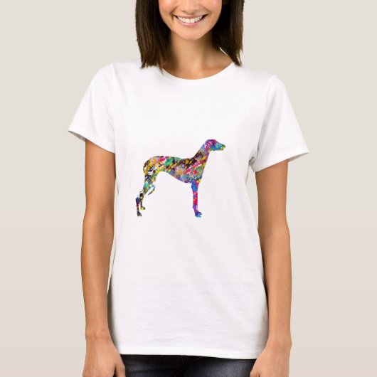 T-shirt Chien de Greyhound (Devant)