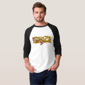 T-shirt chien de halètement (Devant entier)