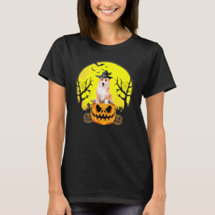 T-shirt Chien de Halloween Pembroke Welsh Corgi et citroui