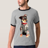 T-shirt Chien de l'espace (Devant)