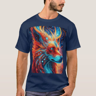 T-shirt Chien de lune