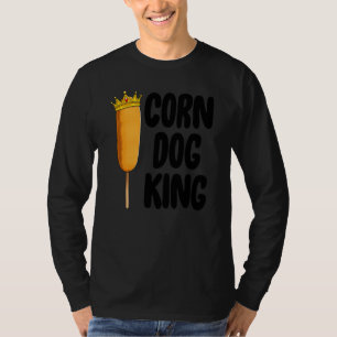 T-shirt Chien de maïs King Funny Fair Chiens de maïs Foie