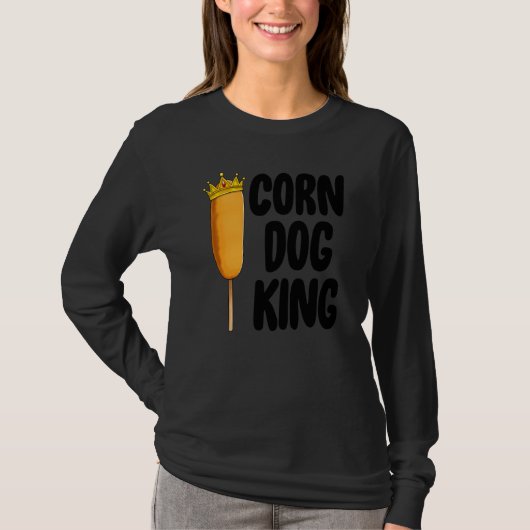 T-shirt Chien de maïs King Funny Fair Chiens de maïs Foie (Devant)